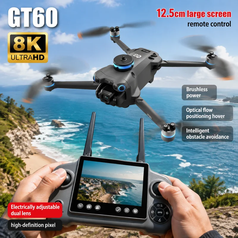 Drone Camera Night Vision - NUOVO Drone Mini GT60 con Doppia