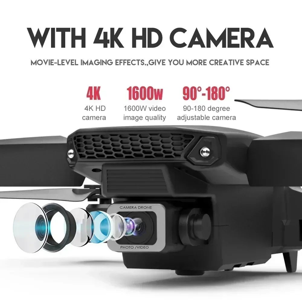 E88 Pro WIFI FPV Drone grandan - Drone Camera Night Vision recensione e prezzo